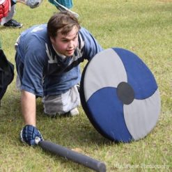 24 inch round punch shield