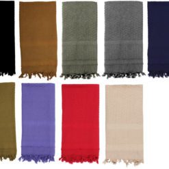 solid color scarf