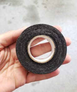 black cloth tape