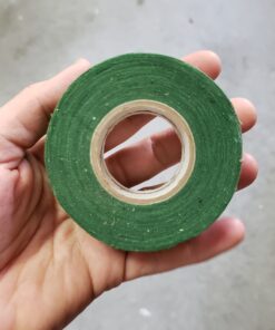 green cloth tape