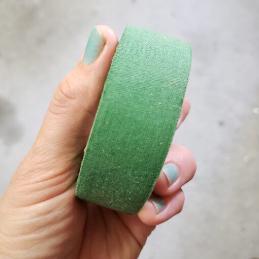 green cloth tape 2