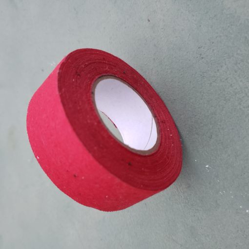 Red Cloth Tape 1" Angled View