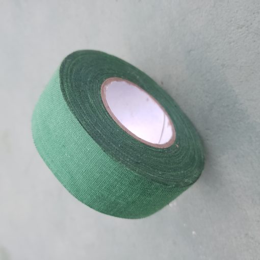 Green Cloth Tape 1" Angled View
