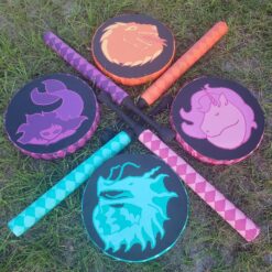 Mythical Creatures Shield and Weapon Set