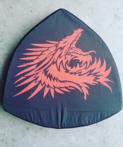 Printed shield cover dragon triangle wankle