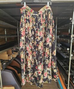 Breathable Flower Skirt with Drawstring One Size Fits All
