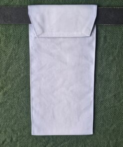 Passport Belt Flag for Belegarth Silver Jubilee - Backside of belt flag