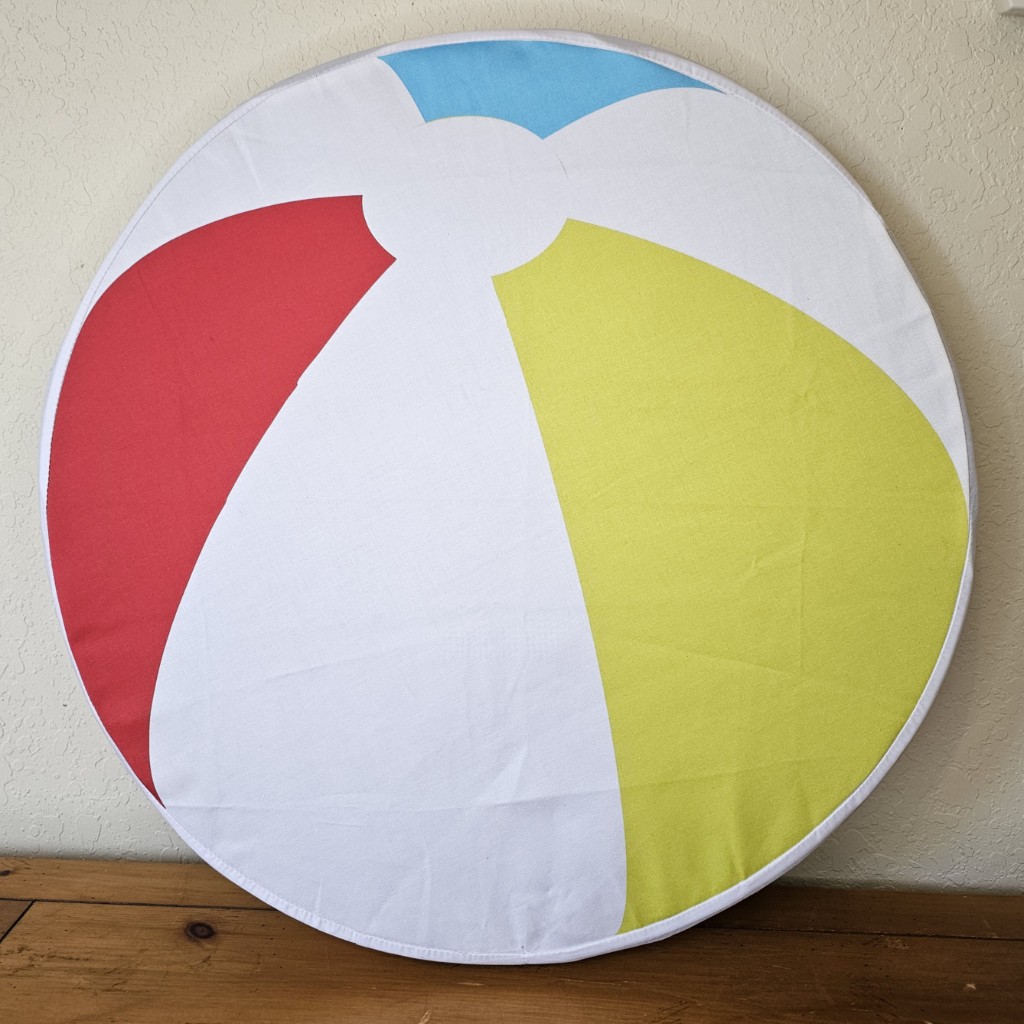 Beach Brawl Ball Printed Cover on 23" Foam Shield