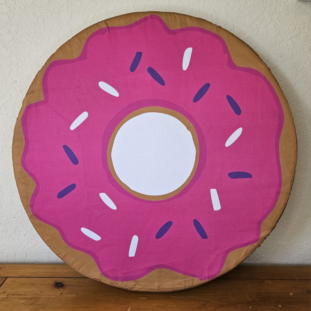 Doh!Nut Donut Printed Cover on 23" Foam Shield