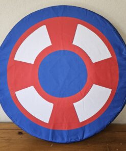 Life Preserver Printed Cover on 23" Foam Shield